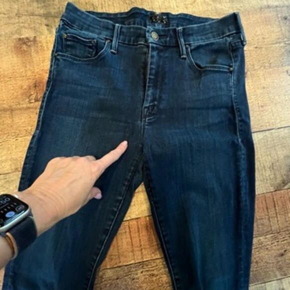 MOTHER Jeans The Looker Dark Lover Mid Rise Size 29 Skinny High Rise - Picture 3 of 10